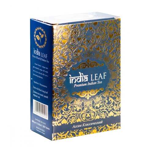 Чай India leaf Ассам классический, черный среднелистовой, 100 гр в ЭССЕН