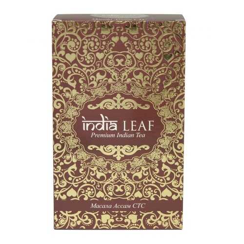 Чай India leaf Масала Ассам стс, черный гранулированный с добавками, 200 гр в ЭССЕН