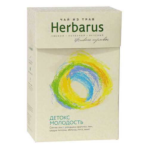 Чай из трав Herbarus листовой детокс молодость 50 г в ЭССЕН