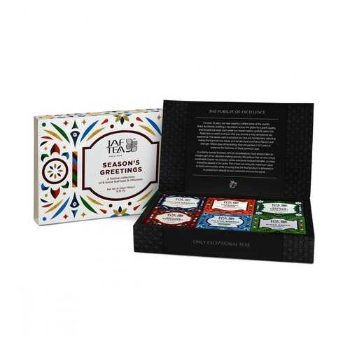 Чай Jaf Tea Season&Greetings набор 6 видов по 30 г в ЭССЕН