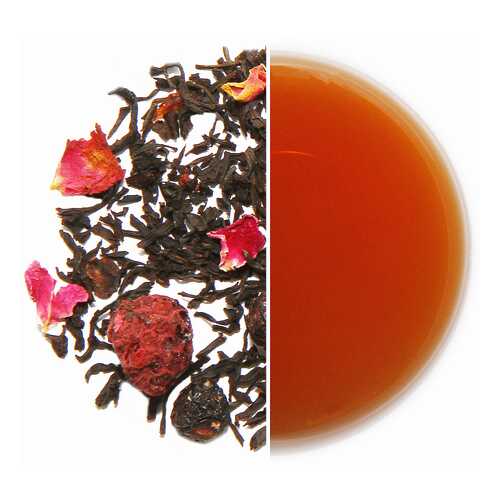 Чай Tea.ru Sweet Raspberries черный листовой c добавками 180 г в ЭССЕН