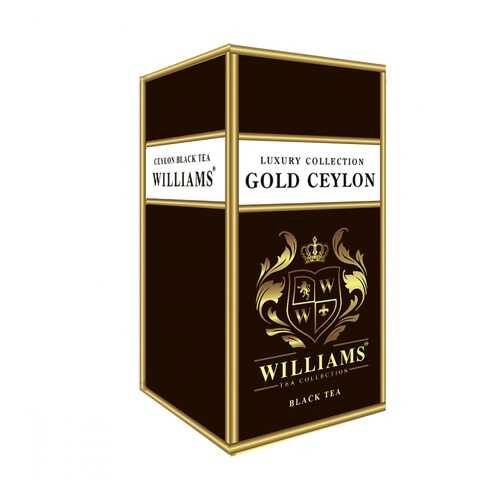 Чай Williams Gold Ceylon черный 150 г в ЭССЕН