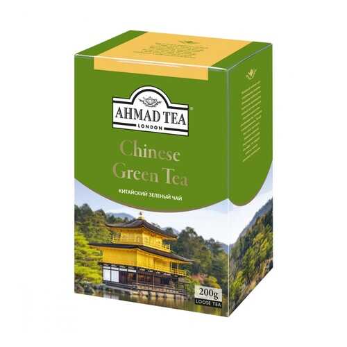 Чай зеленый Ahmad Tea Chinese Green Tea листовой 200 г в ЭССЕН