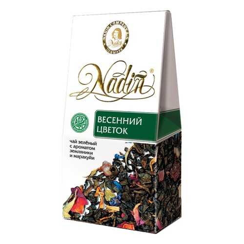 Чай зеленый листовой Nadin весенний цветок 50 г в ЭССЕН