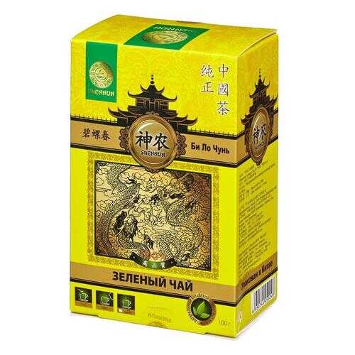 Чай зеленый Shennun би ло чунь 100 г в ЭССЕН
