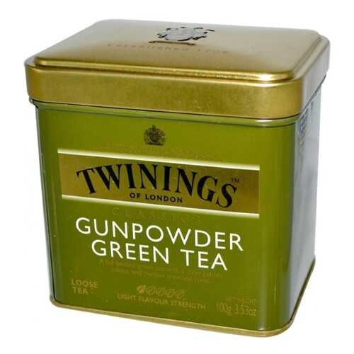 Чай зеленый Twinings ганпаудер байховый крупнолистовой 100 г в ЭССЕН