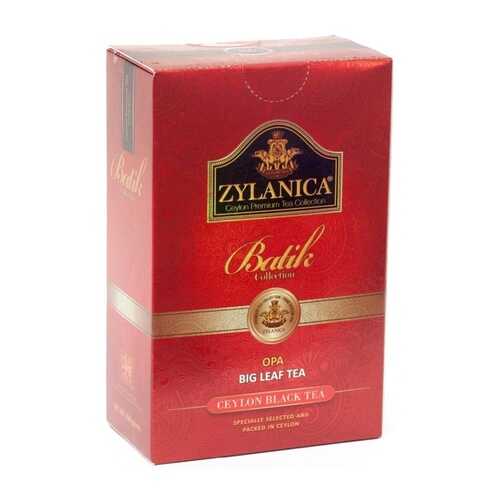 Чай Zylanica Batik Collection черный листовой ОРА 100 г в ЭССЕН
