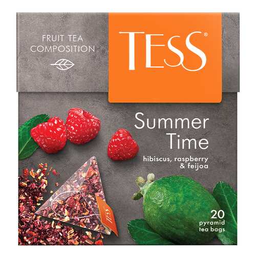 Чайный напиток в пирамидках Tess Summer Time 20 пакетиков в ЭССЕН