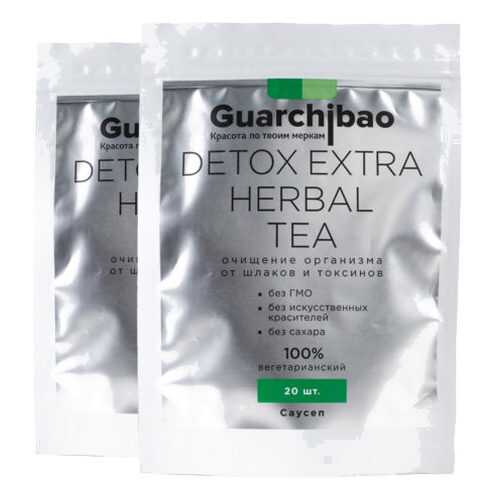 GUARCHIBAO DETOX EXTRA HERBAL TEA набор из 2 упаковок чая для детокса Саусеп в ЭССЕН
