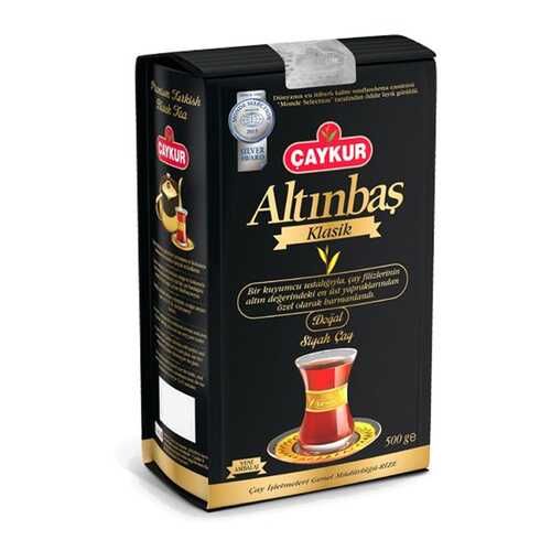 Турецкий черный чай Caykur Altinbash 500 г в ЭССЕН
