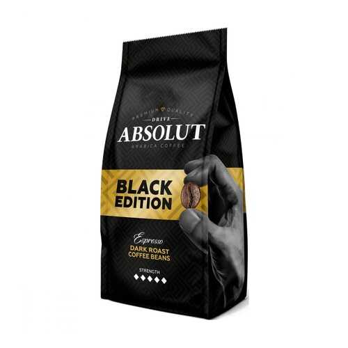 Кофе Absolut Drive black edition в зернах 1000 г в ЭССЕН