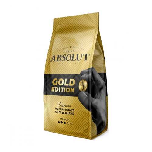 Кофе Absolut Drive gold edition в зернах 1000 г в ЭССЕН