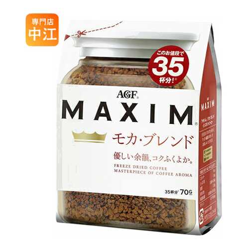 Кофе AGF Maxim растворимый Moka Blend 70 г в ЭССЕН