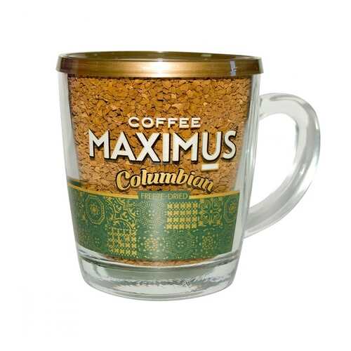 Кофе Maximus Columbian растворимый 70 г в ЭССЕН