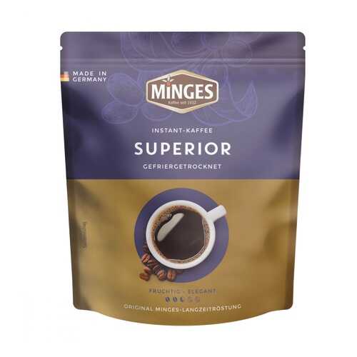 Кофе Minges Superior растворимый 200 г в ЭССЕН