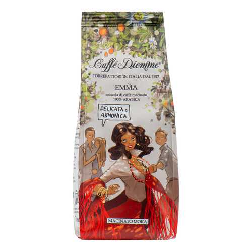 Кофе молотый Caffe Diemme BLEND EMMA I VIAGGI 200г Италия в ЭССЕН