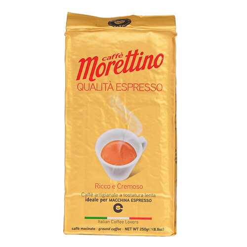 Кофе молотый Caffe Morettino Qualita Espresso Caffe Morettino 250 г в ЭССЕН