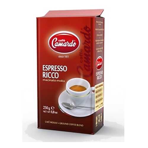 Кофе молотый Camardo Espresso Ricco 250 г в ЭССЕН