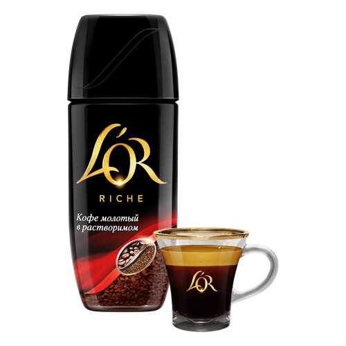 Кофе молотый L'OR riche в растворимом 95 г в ЭССЕН