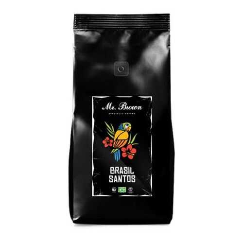 Кофе Mr.Brown Brasil Santos в зернах 1 кг в ЭССЕН