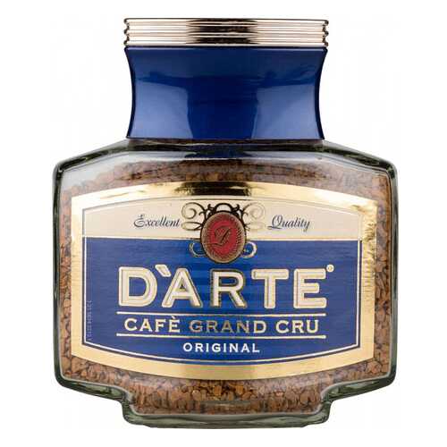 Кофе натуральный растворимый D'arte оriginal сублимированный 100 г в ЭССЕН