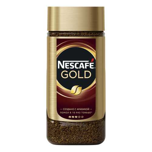 Кофе Nescafe gold растворимый 190 г в ЭССЕН