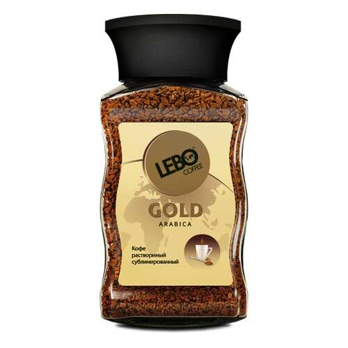 Кофе растворимый Lebo gold 100 г в ЭССЕН