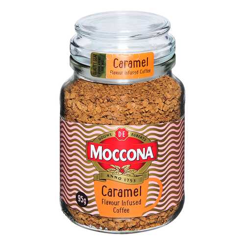 Кофе растворимый Moccona Caramel 95 г в ЭССЕН