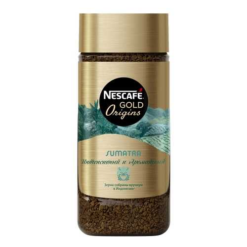 Кофе растворимый NESCAFE GOLD Origins Sumatra, 170г, стеклянная банка в ЭССЕН