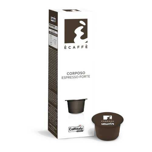 Кофе в капсулах Caffitaly Ecaffe Corposo 10 штук в ЭССЕН