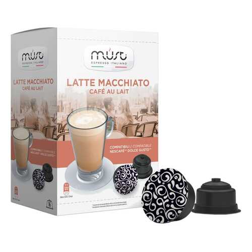 Кофе в капсулах Must latte macchiato 16 капсул в ЭССЕН