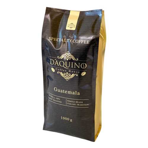 Кофе в зернах DAQUINO 100% светлая обжарка Арабика Гватемала Спешиалти (Specialty) 1000 г в ЭССЕН