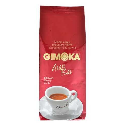 Кофе в зернах Gimoka rossa gran bar 1 кг в ЭССЕН