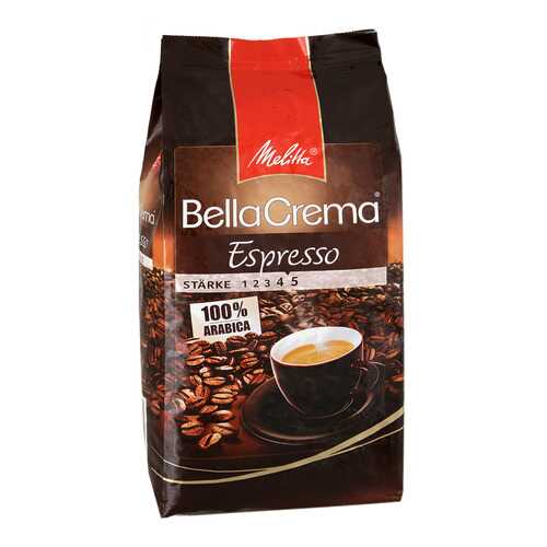 Кофе в зернах Melitta bella crema espresso 1 кг в ЭССЕН