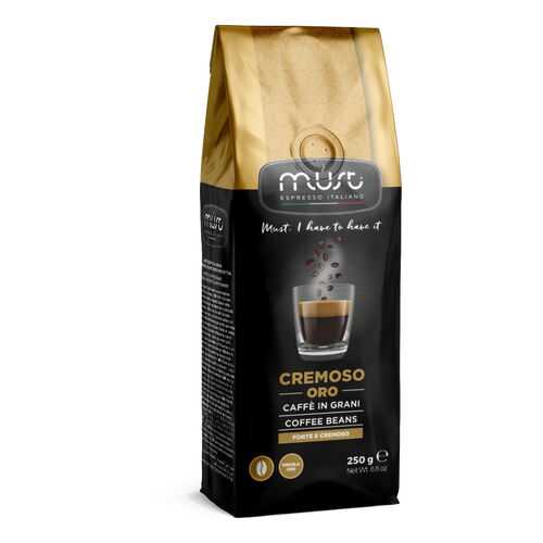 Кофе в зернах Must cremoso oro 250 г в ЭССЕН