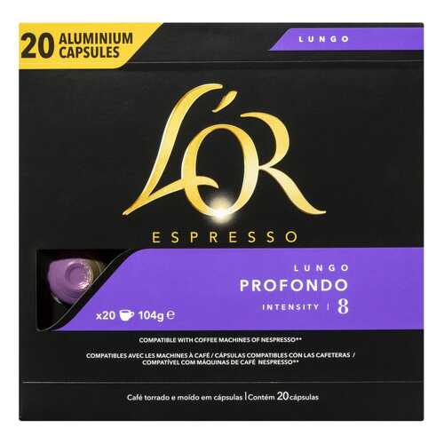 L'OR Espresso Lungo Profondo 20шт в ЭССЕН