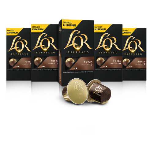 Набор кофе в капсулах L’OR Espresso Forza 10 упаковок в ЭССЕН