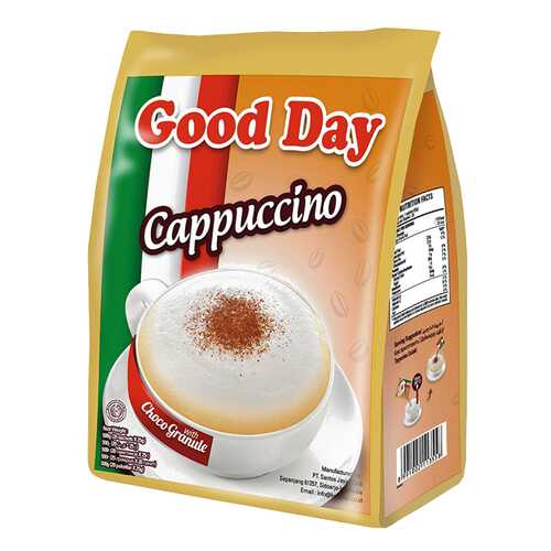 Напиток Good Day капучино с шоколадной крошкой 20*25 г в ЭССЕН