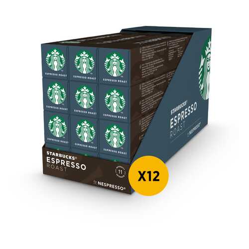 Nespresso STARBUCKS Espresso Roast 12 штук по 57г в ЭССЕН