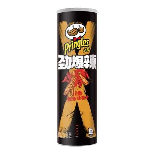 Чипсы Pringles Extra Hot с острым сычуаньским соусом 110 г в ЭССЕН