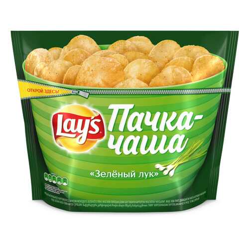 Картофельные чипсы Lay's зеленый лук 240 г в ЭССЕН