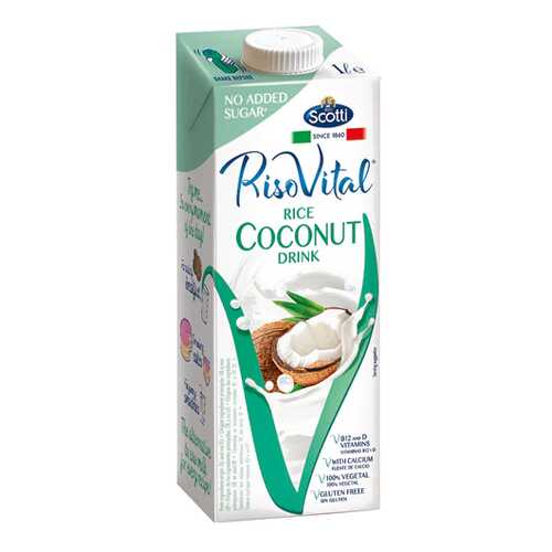 Напиток кокосовый «RisoVital» Riso Scotti 1000 мл в ЭССЕН