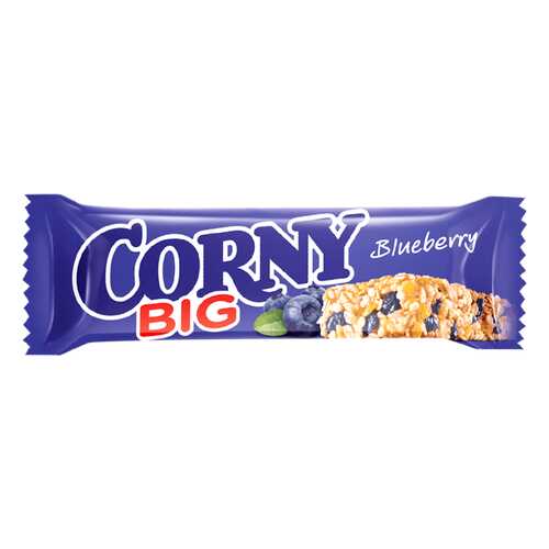 Corny BIG Злаковая полоска с черникой 24 штуки по 40г в ЭССЕН