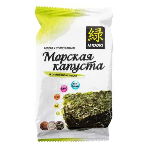 Морская капуста Midori в оливковом масле 5 г в ЭССЕН