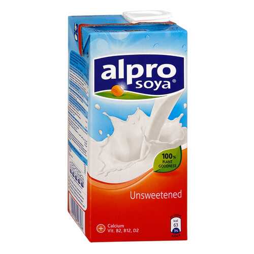 Напиток Alpro soya unsweetened без сахара без соли 1.8% 1 л в ЭССЕН