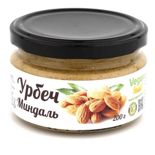 Урбеч Vegan-food из ядер миндаля 200 г в ЭССЕН