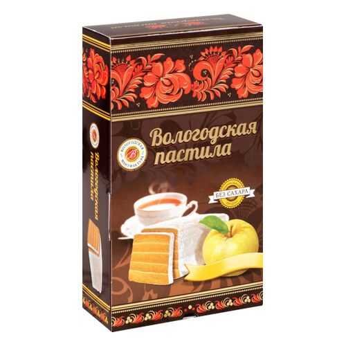 Пастила Вологодская мануфактура без сахара 230 г в ЭССЕН