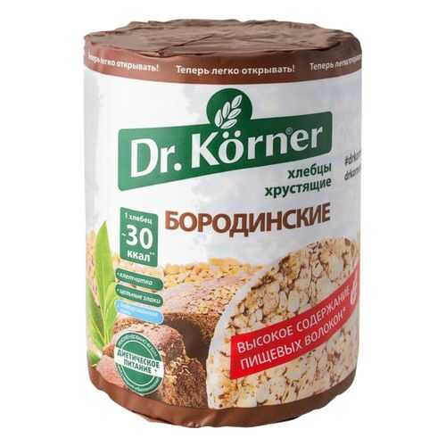 Хлебцы хрустящие Dr.Kоrner бородинские 100 г в ЭССЕН