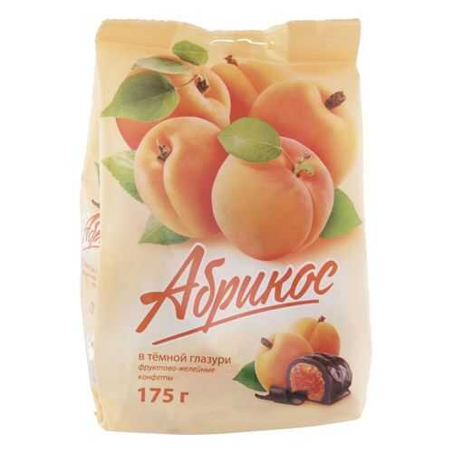 Конфеты фруктово-желейные Good Food абрикос в темной глазури 175 г в ЭССЕН