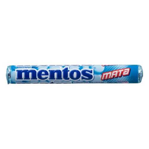 Конфеты жевательные Mentos мята 37 г в ЭССЕН